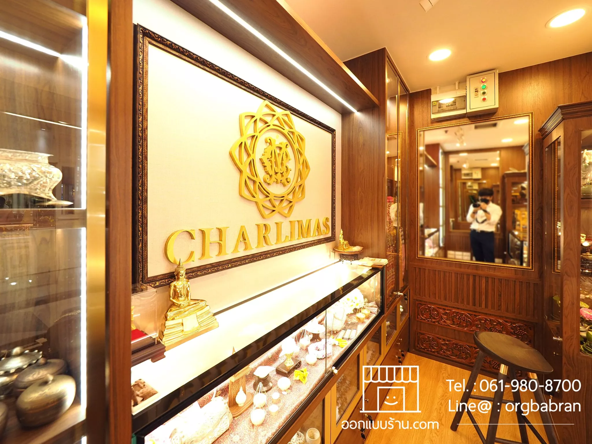 ออกแบบตกแต่งภายใน ร้านค้าขนาดเล็ก ร้านขายของ จิวเวอร์รี่ 01