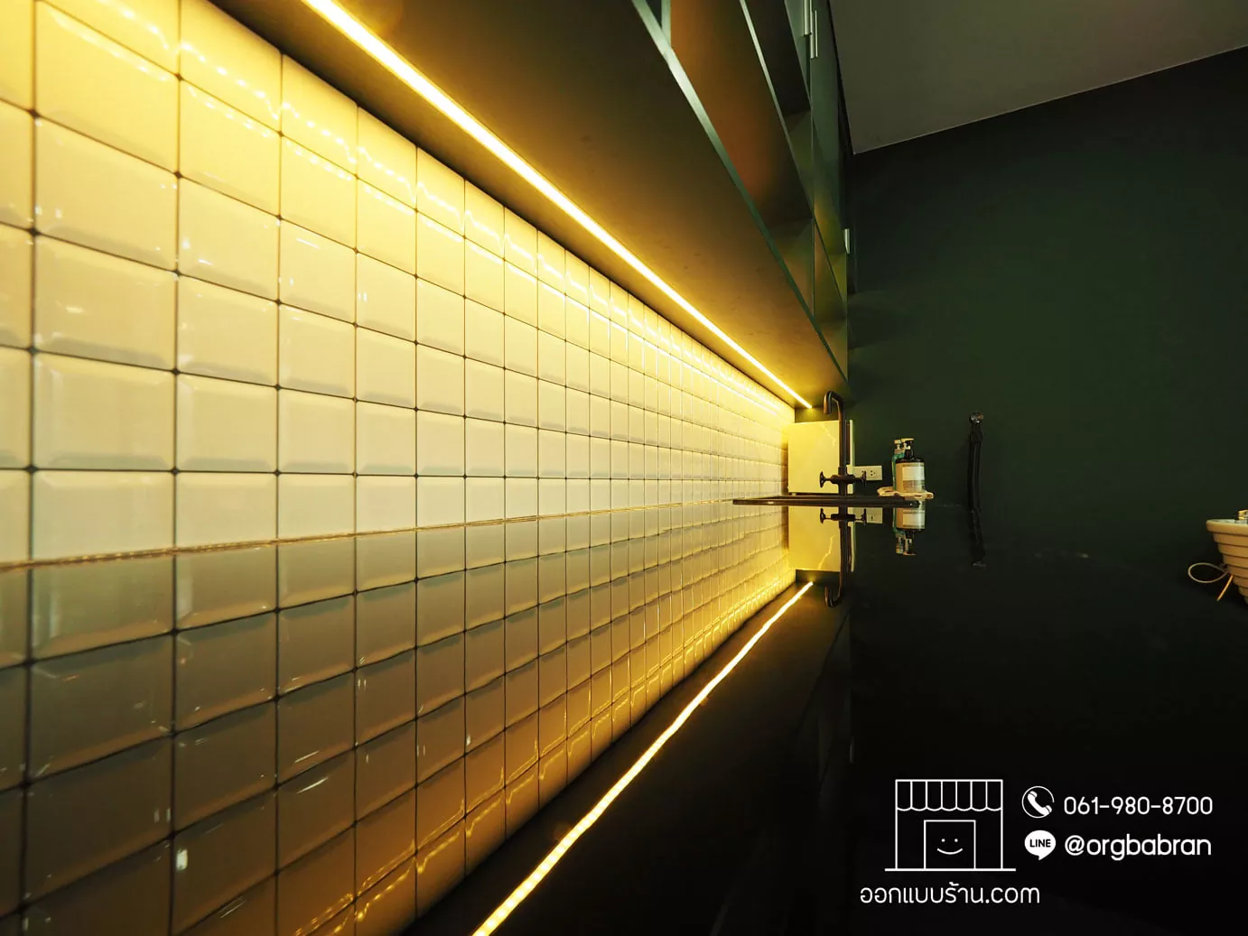 ออกแบบตกแต่งภายใน ร้านตัดผม ร้านทำผม