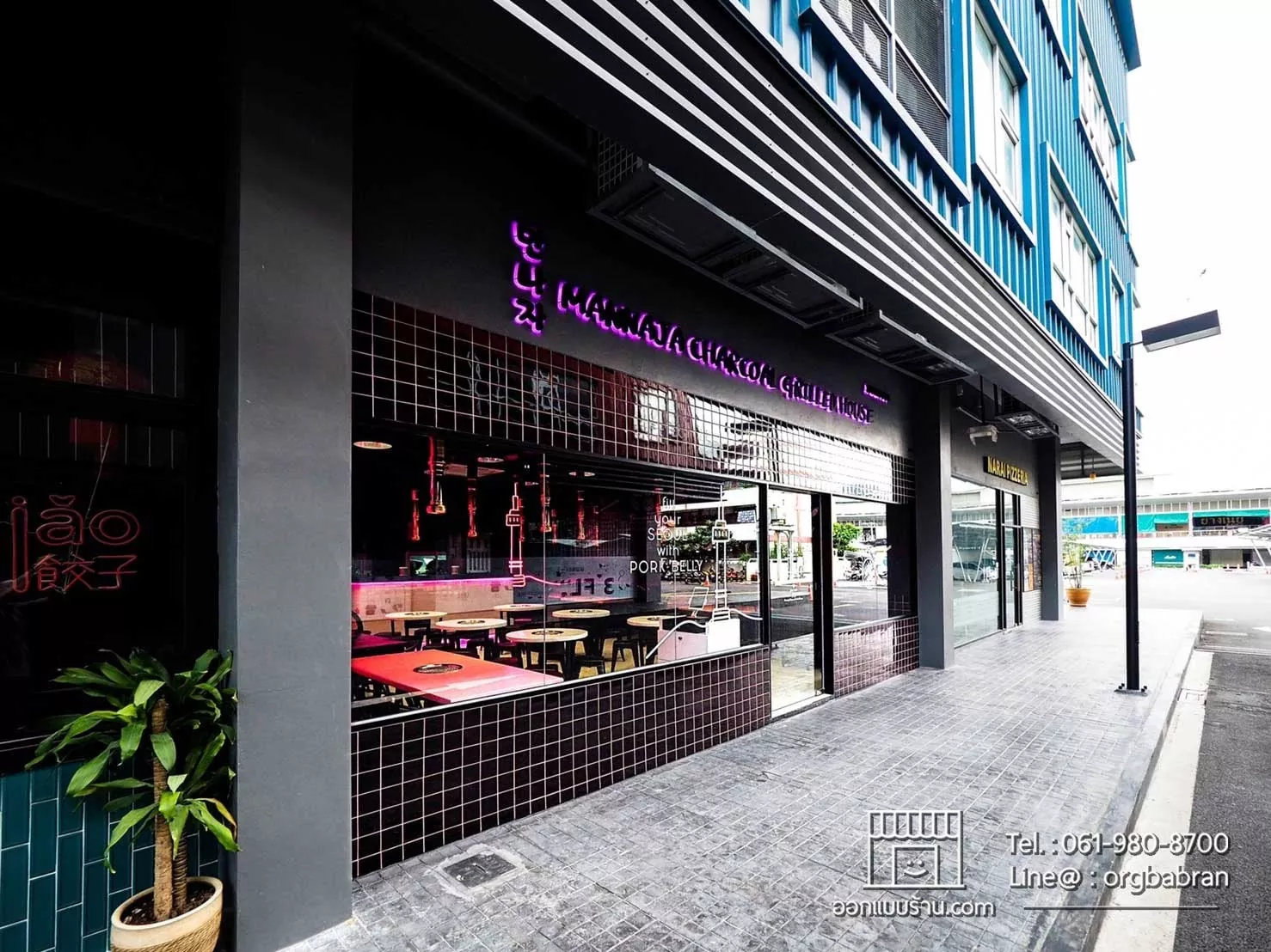 ออกแบบตกแต่งภายใน ร้านอาหาร ร้านปิ้งย่าง