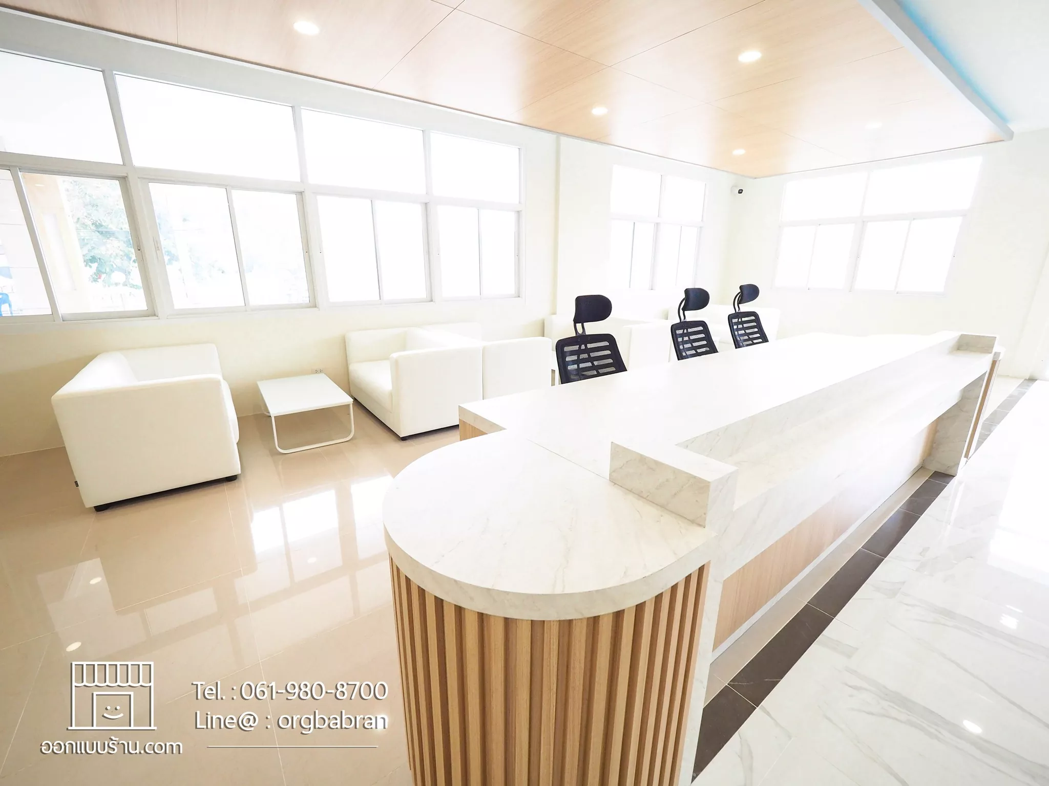 ออกแบบตกแต่งภายใน โชว์รูม ช็อป ร้านค้า