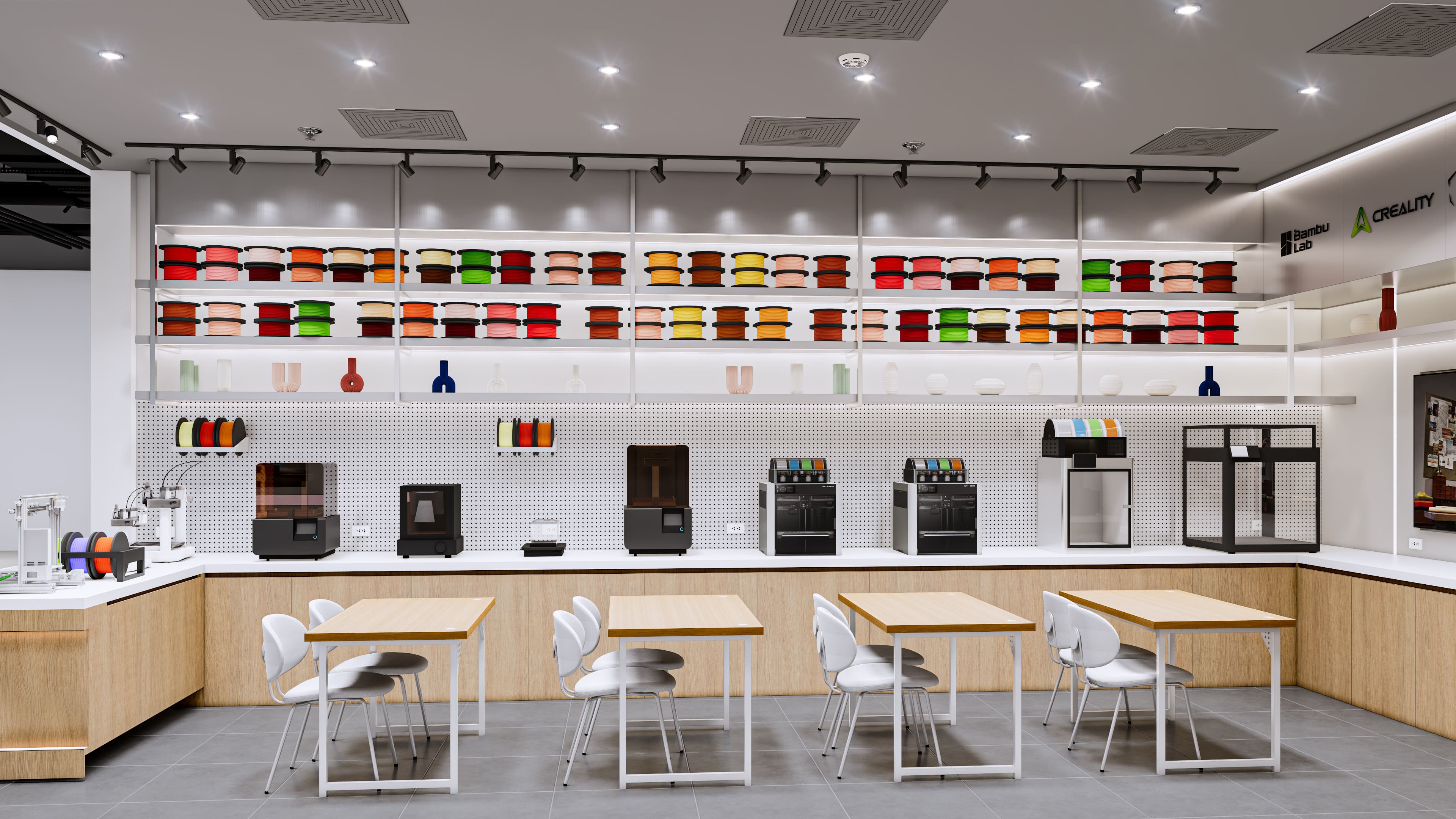 ออกแบบร้านเครื่องปริ้น 3D