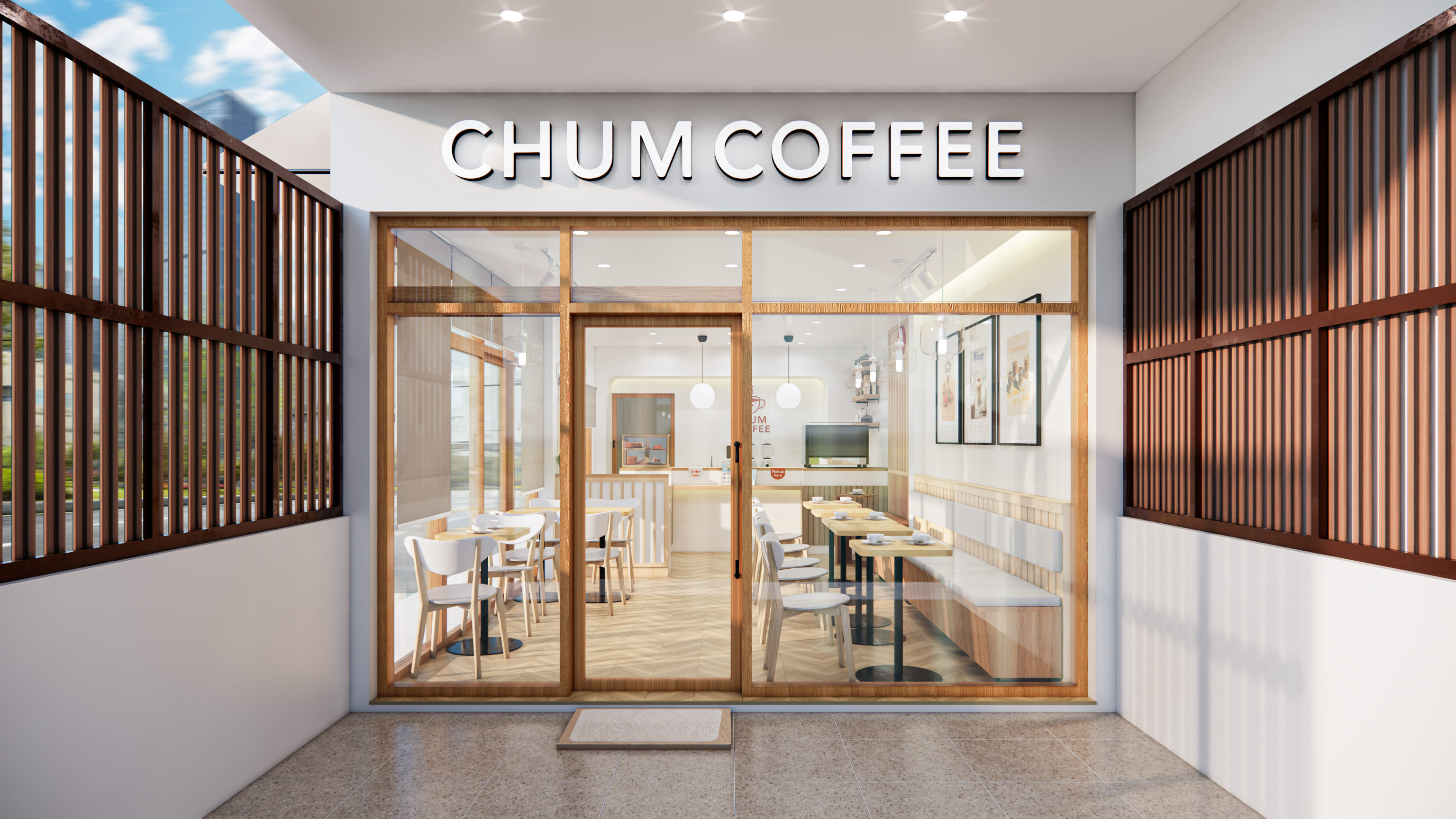 ออกแบบร้านกาแฟ