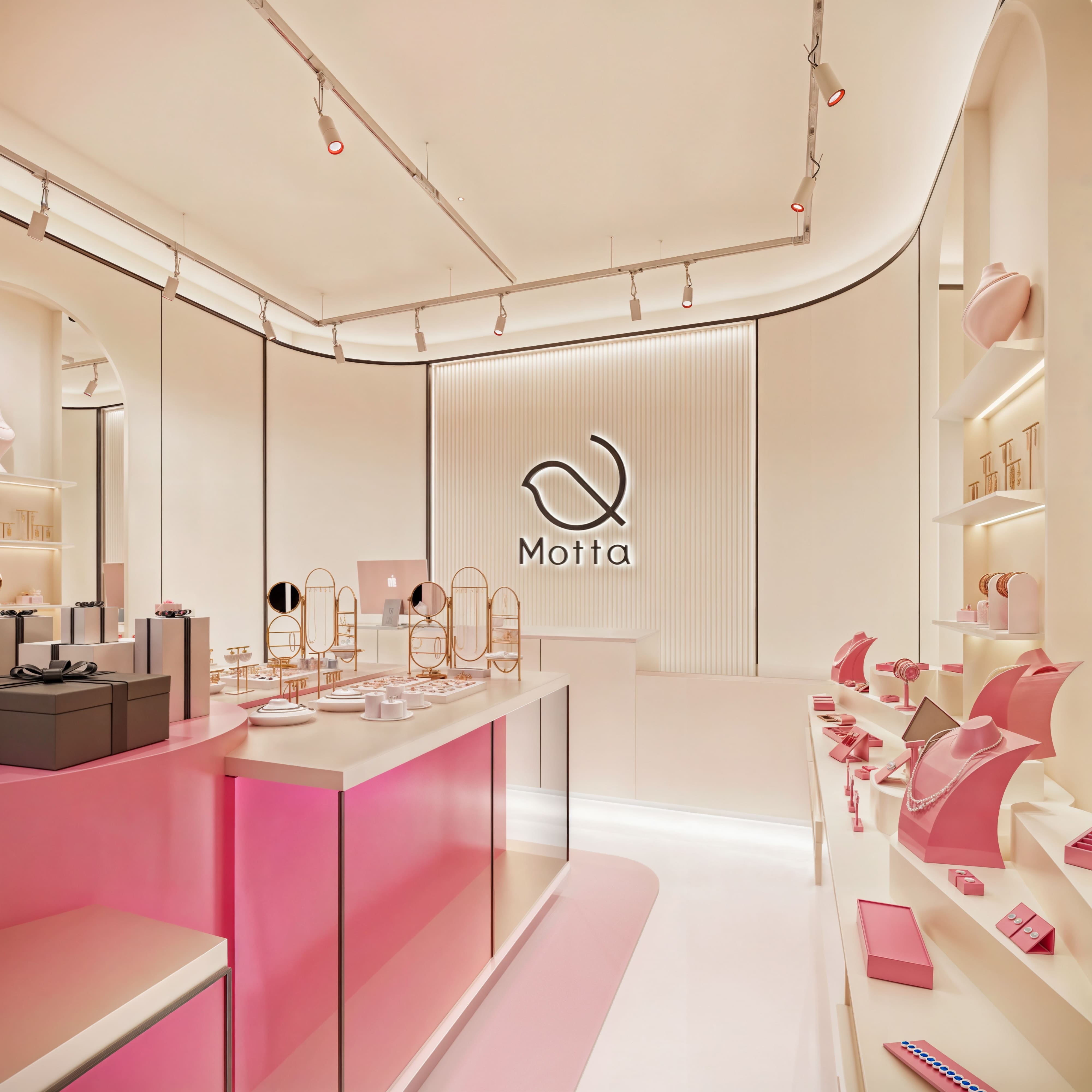 ออกแบบร้านเครื่องประดับ